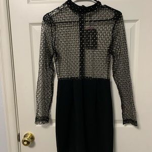 PLT Mesh Bodycon Dress!